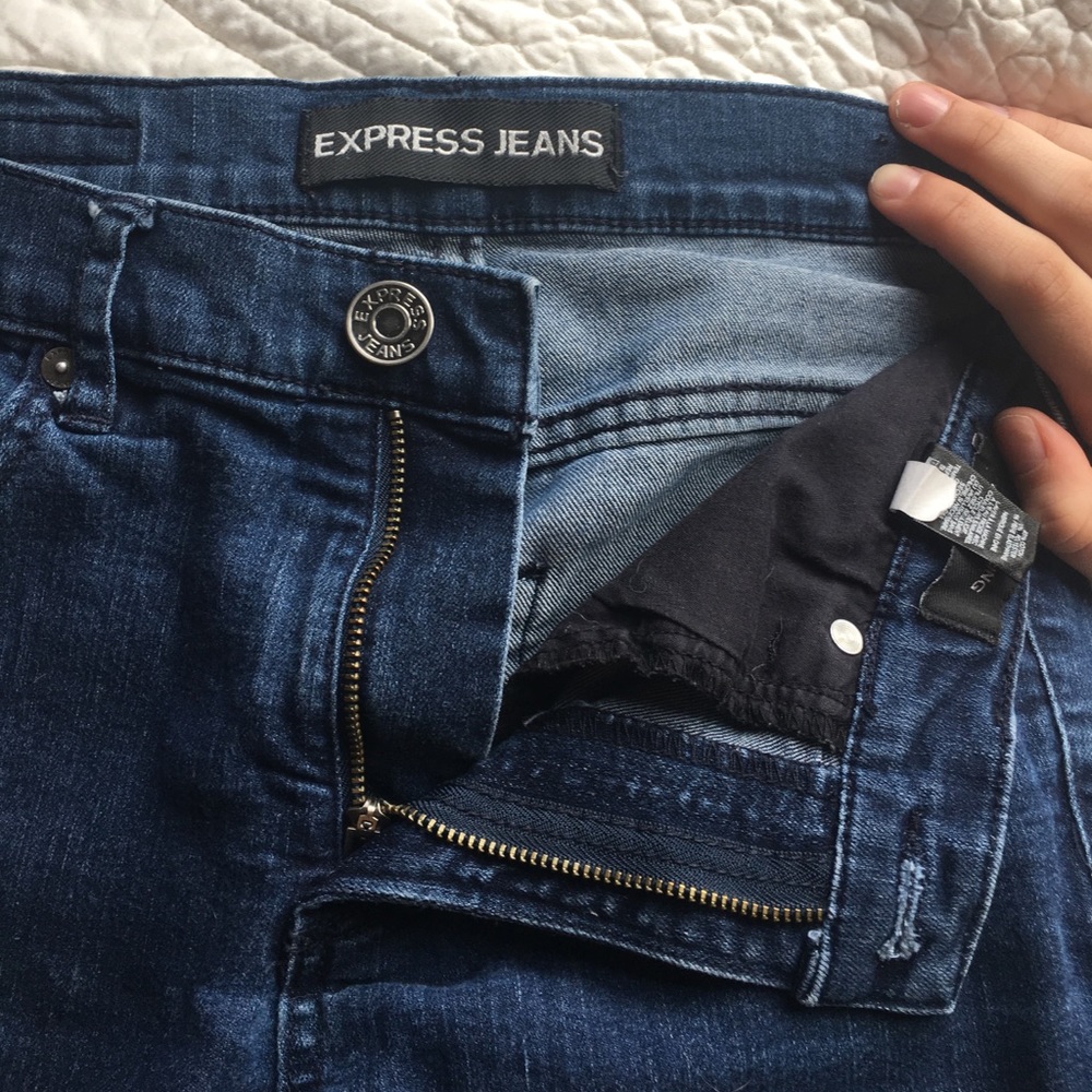 Express High Rise Jeans - Picture 3 of 4